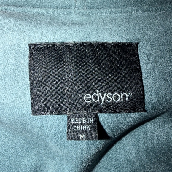 Edyson drape front jacket. - Picture 6 of 8